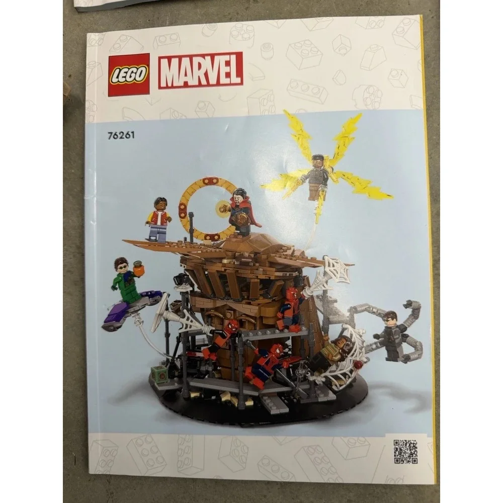 LEGO Marvel Instruction Manual Lot 76261 76190 76162 Avengers Spider-Man